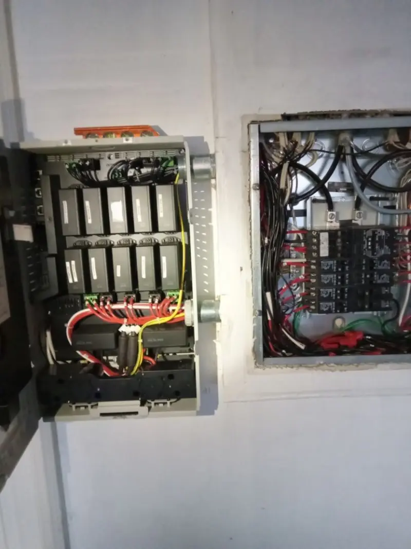 Electrical panel upgrade completed for Indoor Lighting Installation in Arthurtown